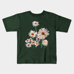 White field daisies Kids T-Shirt